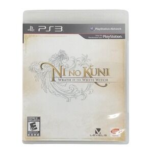 Ni No Kuni Wrath‎ of the White Witch PS3 Playstation 3 Complete